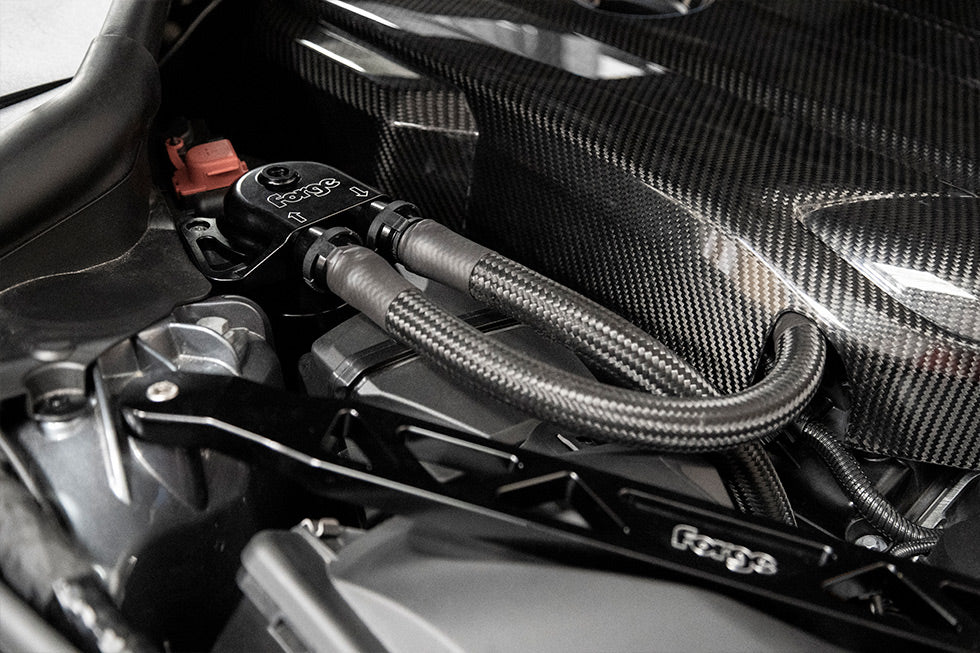 Forge Motorsport Oil Catch Can for BMW Z4 G29 M40i B58 (FMCT6) - photo 9