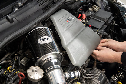 Forge Motorsport Carbon Fibre Engine Cover for Fiat 595 Abarth 180 BHP, Garrett Turbo (FMEC4) - photo 12