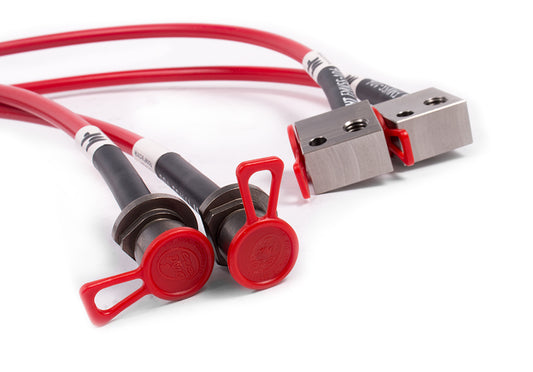 HoseTechnik Braided Brake Lines for Honda Civic Type R FK8 (SBH-HON-4-137) - photo 2
