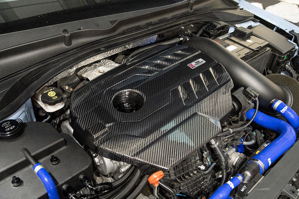 Forge Motorsport Carbon Fibre Engine Cover for Hyundai i30 N Mk3.5 Facelift (FMEC1) - photo 4
