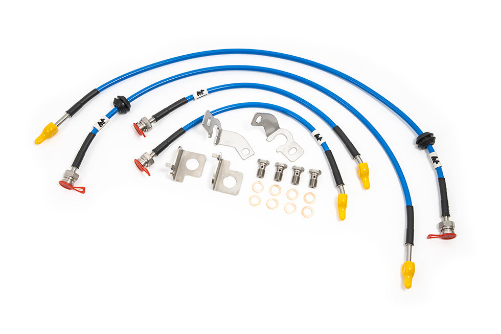 HoseTechnik Braided Brake Lines for Hyundai Kona N (HT-HYN-4-KONA)