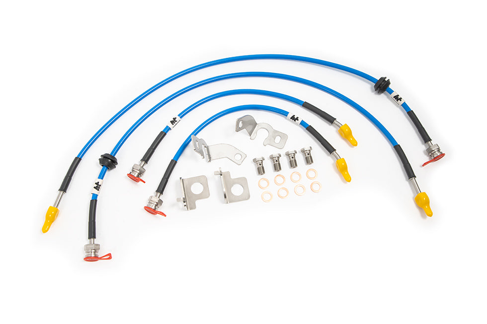HoseTechnik Braided Brake Lines for Hyundai Kona N (HT-HYN-4-KONA) - photo 3