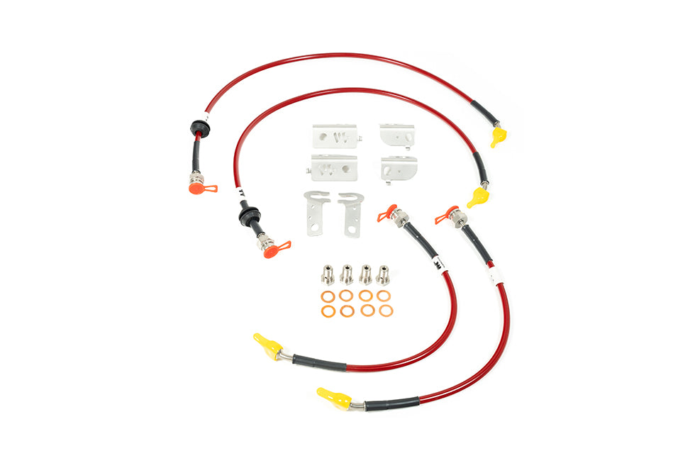 HoseTechnik Braided Brake Lines for Kia Ceed 1.5 (KIA-4-010)