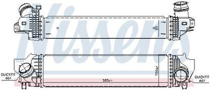 Forge Motorsport Uprated Intercooler for Mini F54 Clubman Cooper D 2.0 (FMINTMF56) - photo 8