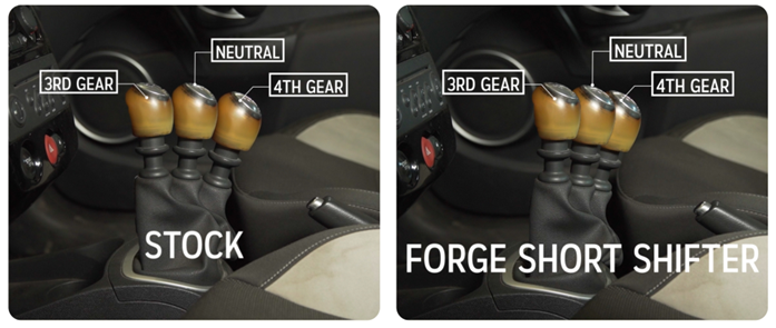 Forge Motorsport Short Shifter for the Renault Clio 3 RS 197/200 (FMSS9) - photo 17