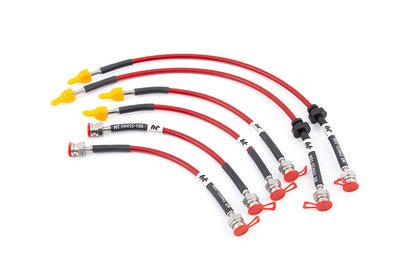 HoseTechnik Braided Brake Lines for Suzuki Swift Sport 1.4 Turbo ZC33S (SUZ-06-013S)
