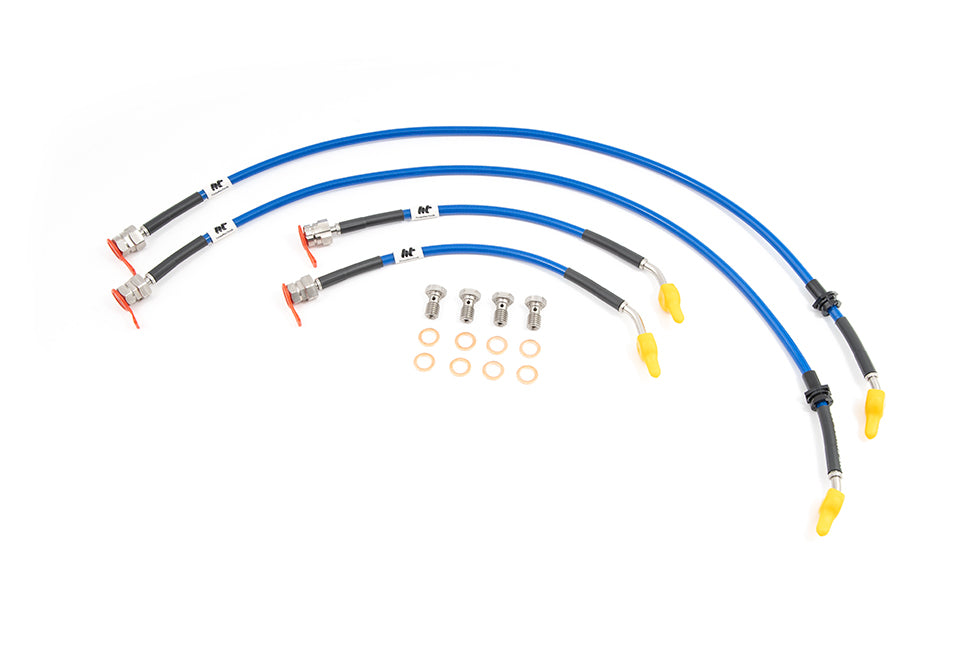 HoseTechnik Braided Brake Lines for Volkswagen Golf MK8 R (HT-VW-4-128R)