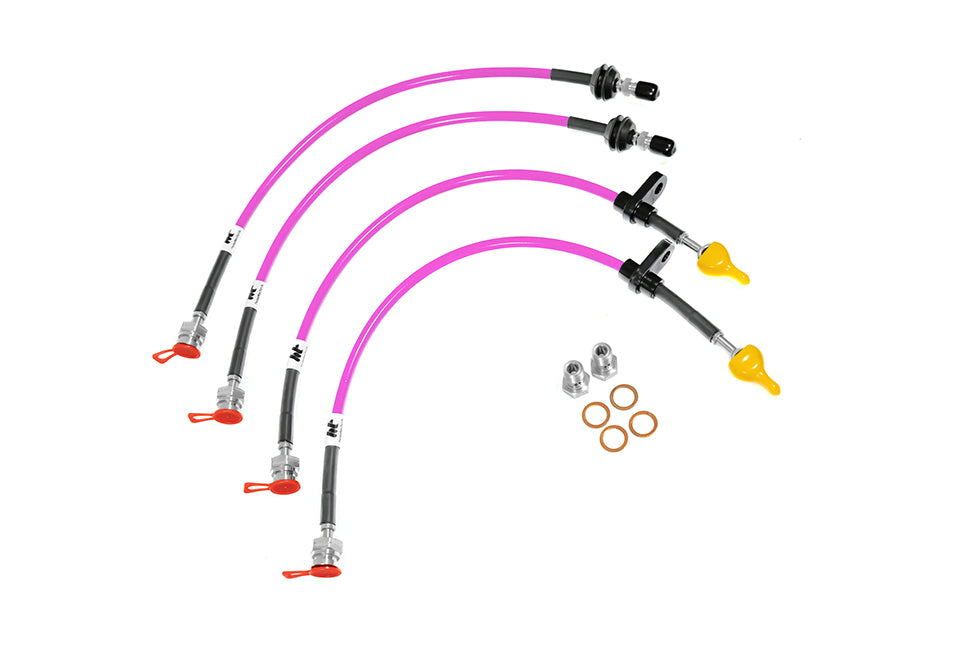 HoseTechnik Braided Brake Lines for Volkswagen Scirocco R (VW-4-304B) - photo 7