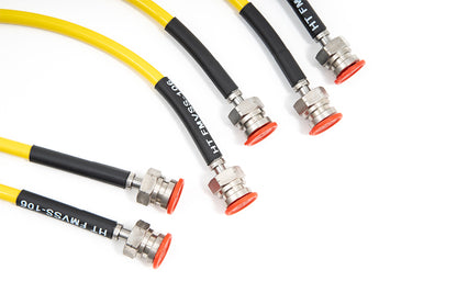 HoseTechnik Braided Brake Lines for Alfa Romeo Giulia Quadrifoglio (HT-ALF-6-141) - photo 2