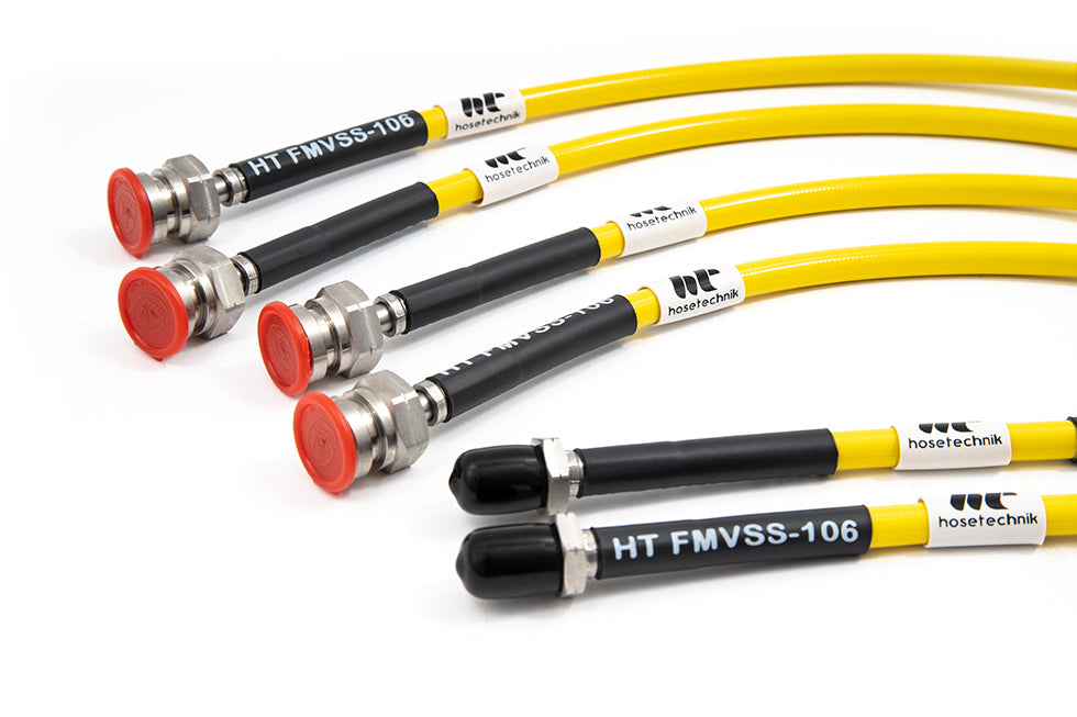 HoseTechnik Braided Brake Lines for Alfa Romeo Giulia Quadrifoglio (HT-ALF-6-141) - photo 3