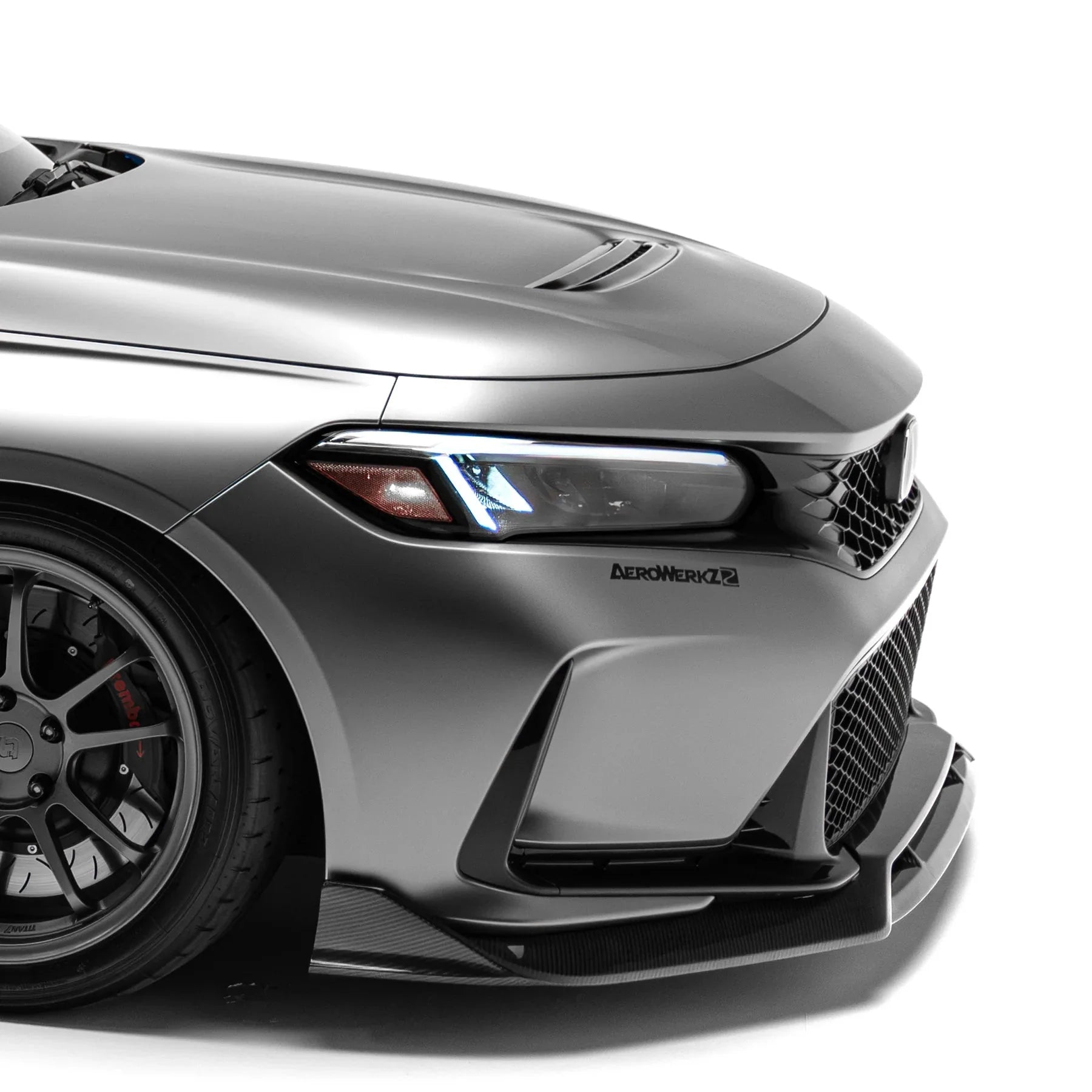 Adro Honda Civic FL5 Type R Carbon Front Splitter