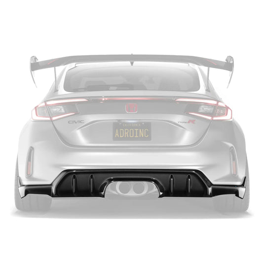 Honda Civic FL5 Type R Carbon Fibre Rear Diffuser by Adro - | Rear Diffusers | FD Racing