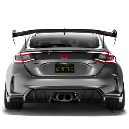Honda Civic FL5 Type R Pre - Preg Carbon Fibre AT - R4 Rear Wing by Adro - | Rear Wings | FD Racing