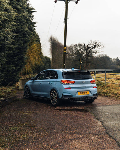 Hyundai i30 N Pre-Facelift EVO-1 Gloss Black Rear Diffuser by ZAERO (2018-2020) | Rear Diffuser | FD Racing