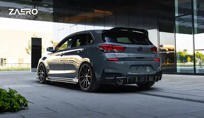 ZAERO EVO-1 Gloss Black Rear Spoiler for Hyundai i30 N Pre-Facelift
