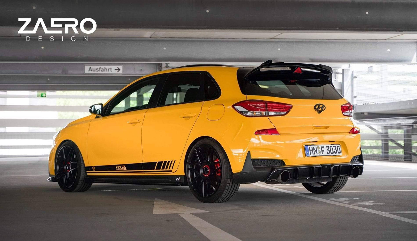 ZAERO Design EVO-1 Body Kit Gloss Black Hyundai i30N Pre-Facelift