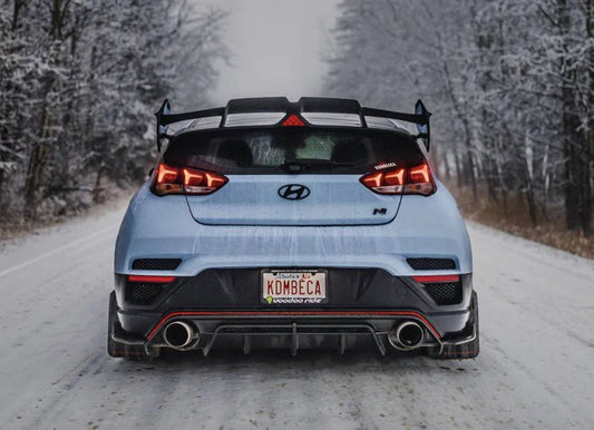 Hyundai Veloster N Carbon Fibre Rear Spoiler Wing V2 by Adro (2019+) - | Rear Spoilers | FD Racing