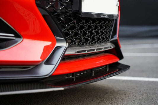 Hyundai Veloster N & Turbo Carbon Fibre Front Splitter V1 by Adro (2018+) - | Front Lips & Splitters | FD Racing