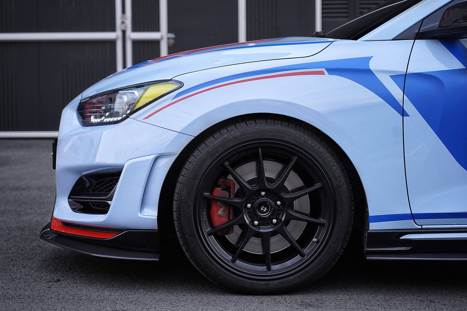 Adro Carbon Fibre Side Skirts V1 for Hyundai Veloster N & Turbo