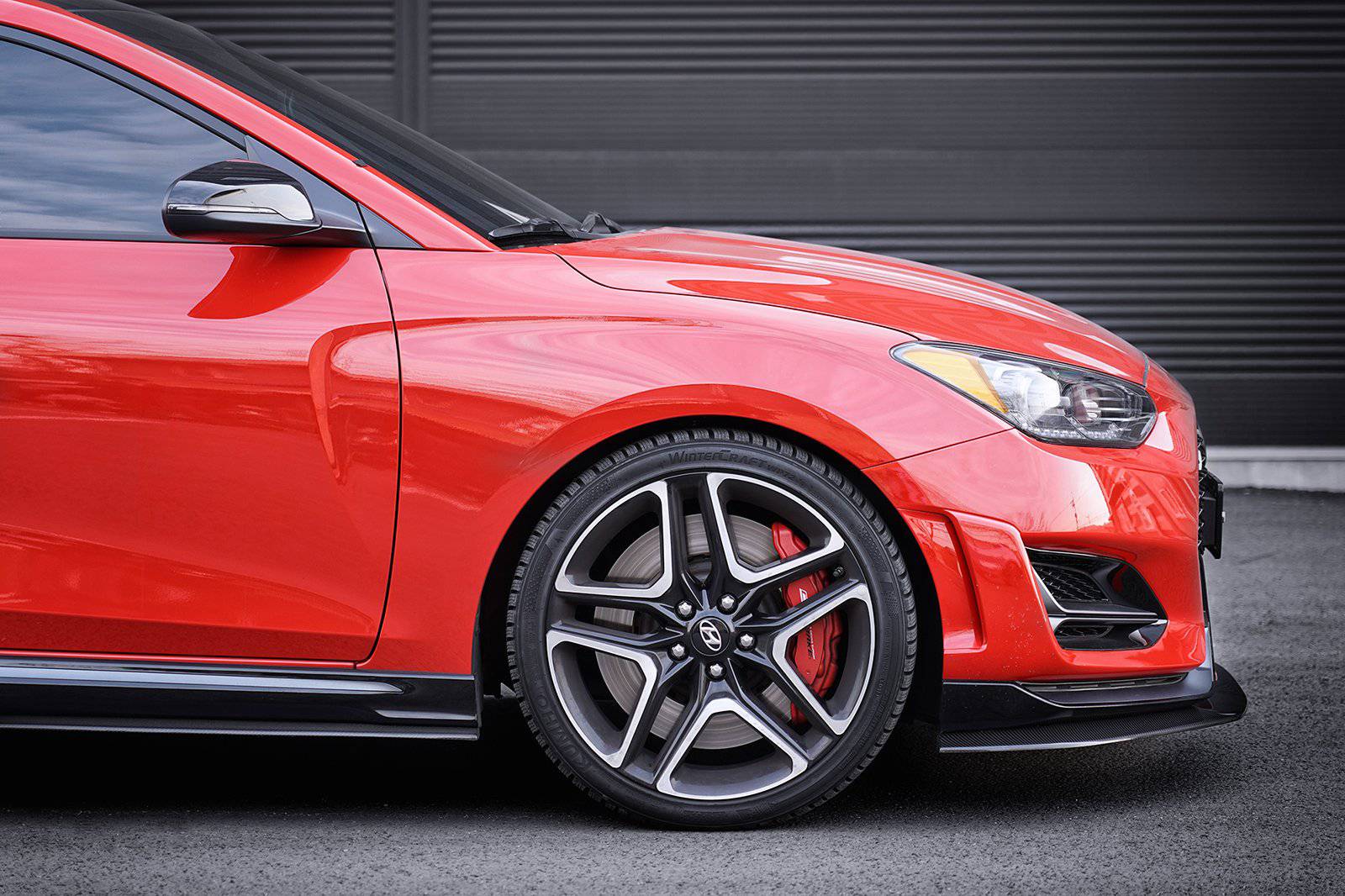 Adro Carbon Fibre Side Skirts V1 for Hyundai Veloster N & Turbo