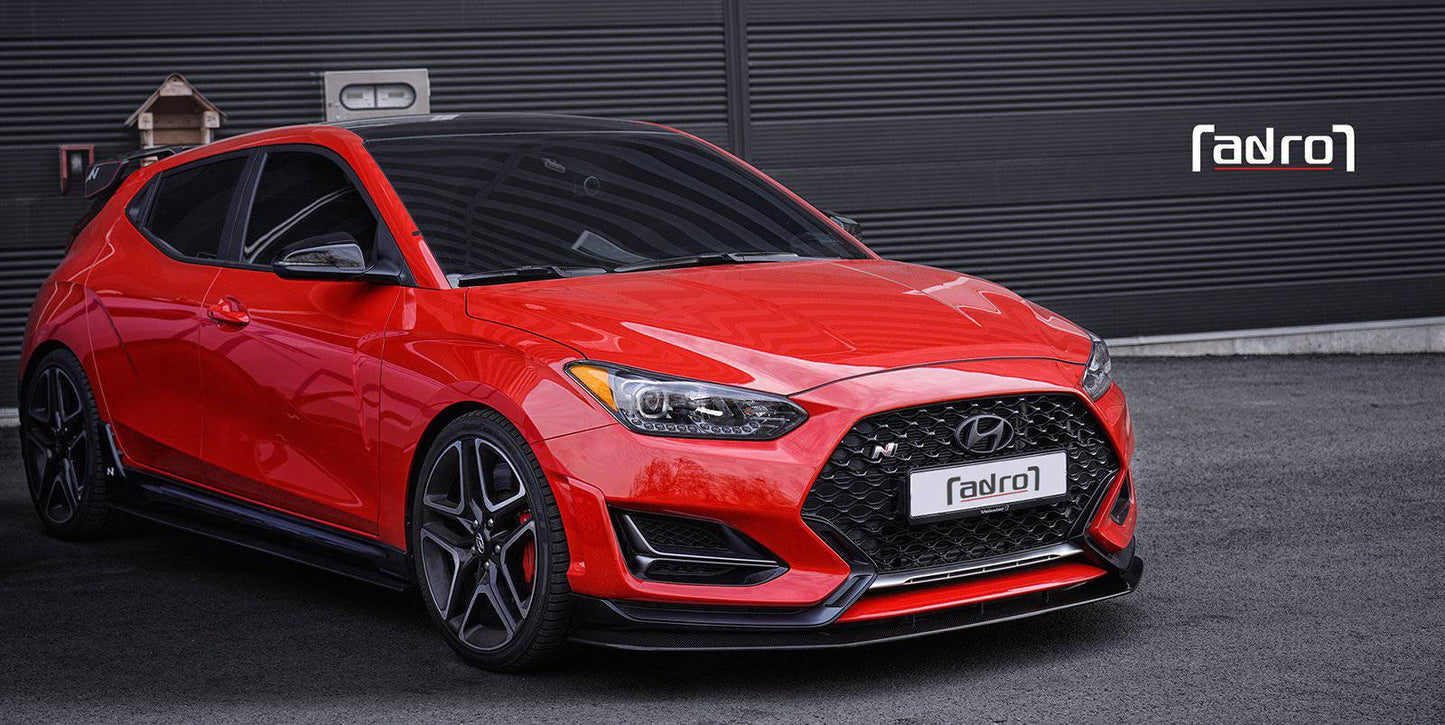 Adro Carbon Fibre Side Skirts V1 for Hyundai Veloster N & Turbo