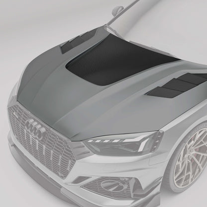 Revozport Carbon Fiber Bonnet for Audi RS5 B9.5 Coupe