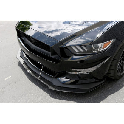 APR Carbon Fibre Front Bumper Canards for Ford Mustang S550 2015-2017 - image 3
