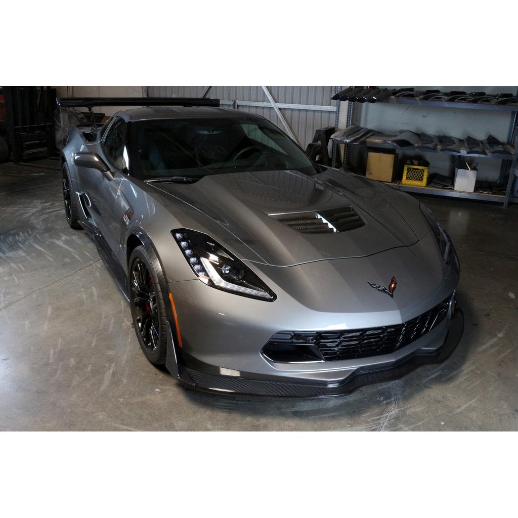 APR Carbon Fibre Front Air Dam for Chevrolet Corvette C7 Stingray & C7 Z06 2014-2019 - image 8