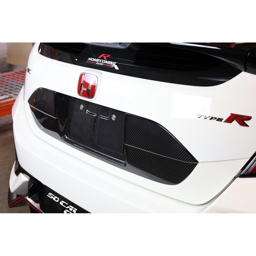 APR Carbon Fibre Number Plate Backing for Honda Civic Type R FK8 2017-2021 - image 3