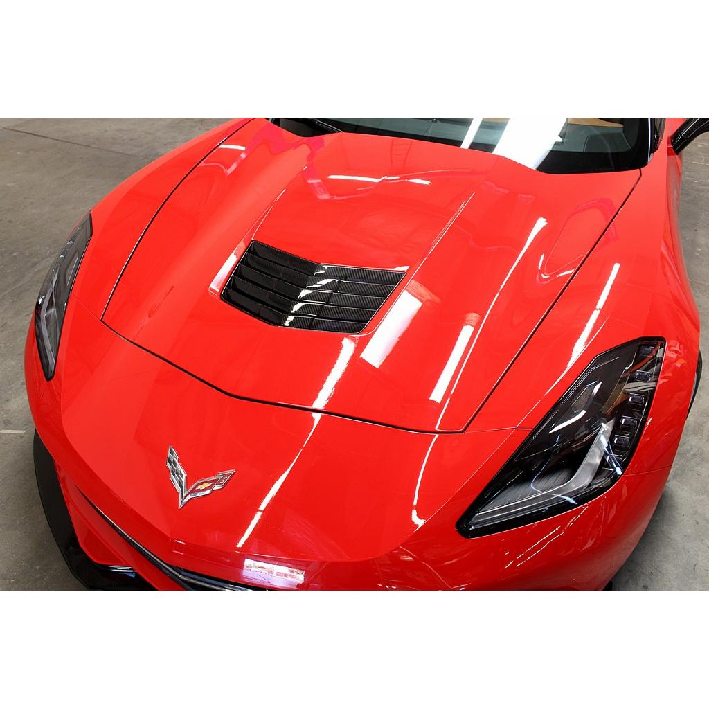 APR Carbon Fibre Bonnet Vent for Chevrolet Corvette C7 Stingray & C7 Z06 2014-2019 - image 2