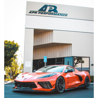 APR Carbon Fibre Front Bumper Canards for Chevrolet Corvette C8 2020+ - image 3