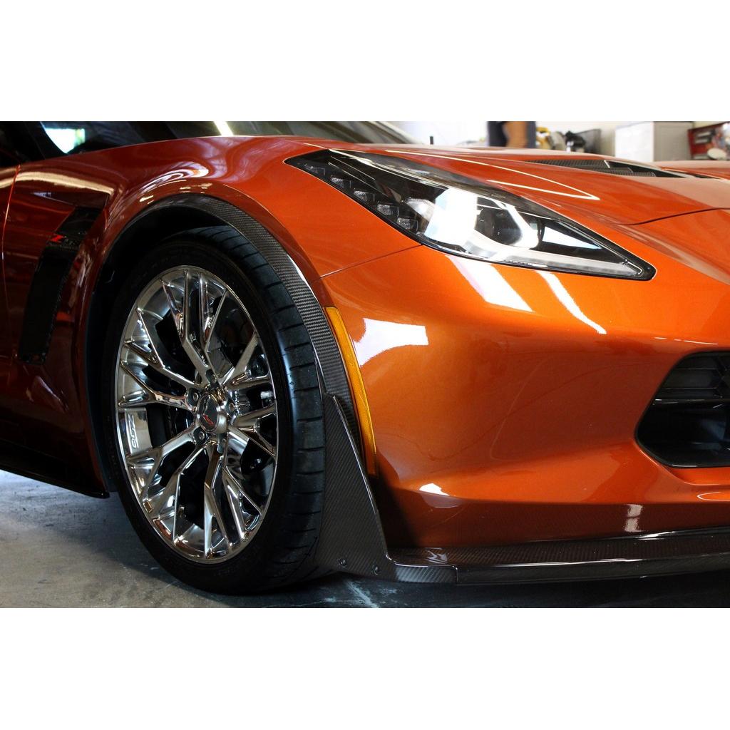 APR Carbon Fibre Wheel Arch Mouldings for Chevrolet Corvette C7 Z06 & Grand Sport 2015-2019 - image 4
