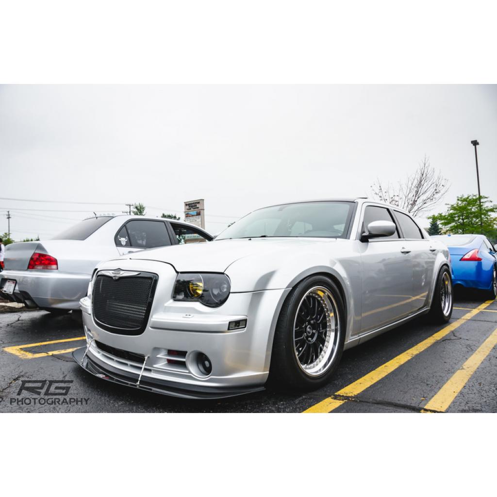 APR Carbon Fibre Front Wind Splitter for Chrysler 300C SRT8 2005-2010 - image 2