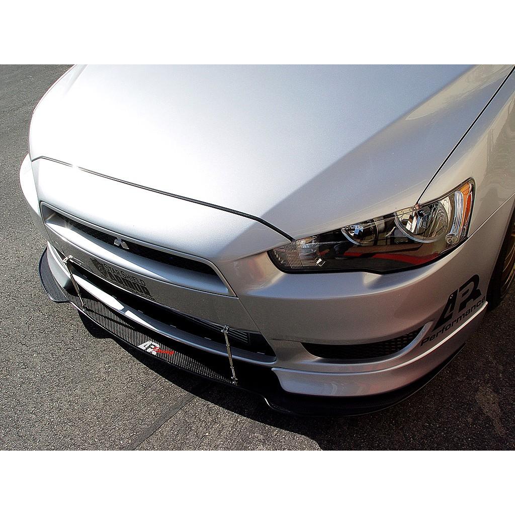 APR Carbon Fibre Front Wind Splitter for Mitsubishi Lancer 2008-2012 - image 2
