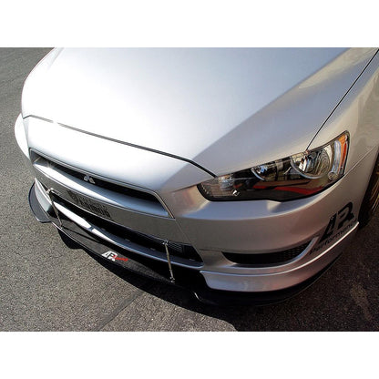 APR Carbon Fibre Front Wind Splitter for Mitsubishi Lancer 2008-2012 - image 2