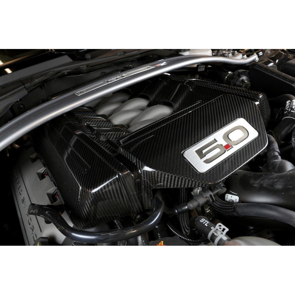 APR Carbon Fibre Engine Cover for Ford Mustang GT 5.0 S550 2015-2017 - image 5