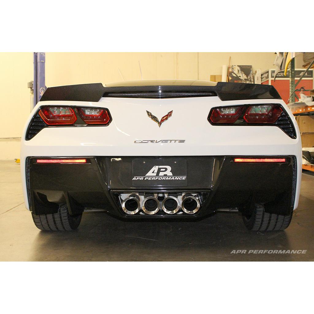 APR Carbon Fibre Exhaust Heat Shields for Chevrolet Corvette C7 & C7 Z06 2014-2019 - image 2