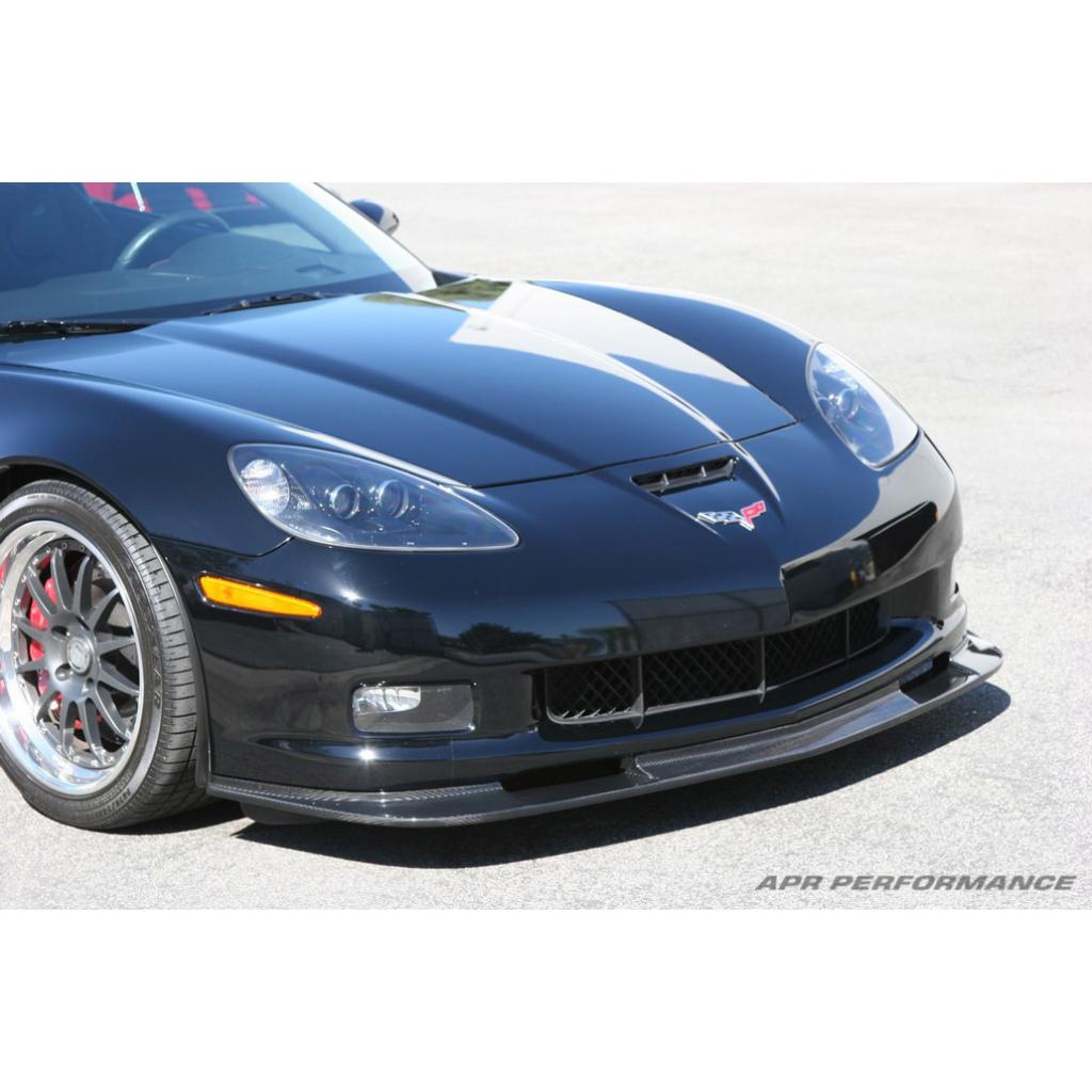 APR Carbon Fibre Front Air Dam V2 for Chevrolet Corvette C6 Z06 & Grand Sport 2006-2013 - image 4