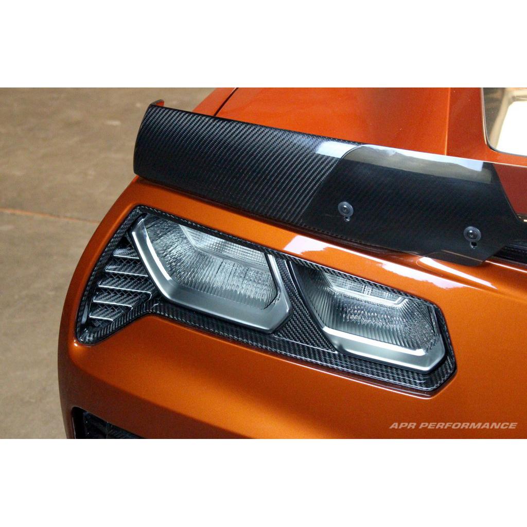 APR Carbon Fibre Rear Tail Light Bezels for Chevrolet Corvette C7 & C7 Z06 2014-2019 - image 4