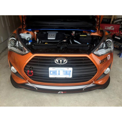 APR Carbon Fibre Front Wind Splitter for Hyundai Veloster 2013-2018 - image 3