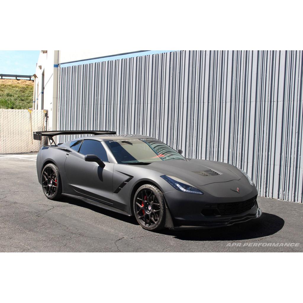 APR GTC-500 Adjustable Carbon Fibre Wing for Chevrolet Corvette C7 Coupe 2014-2019 - image 3