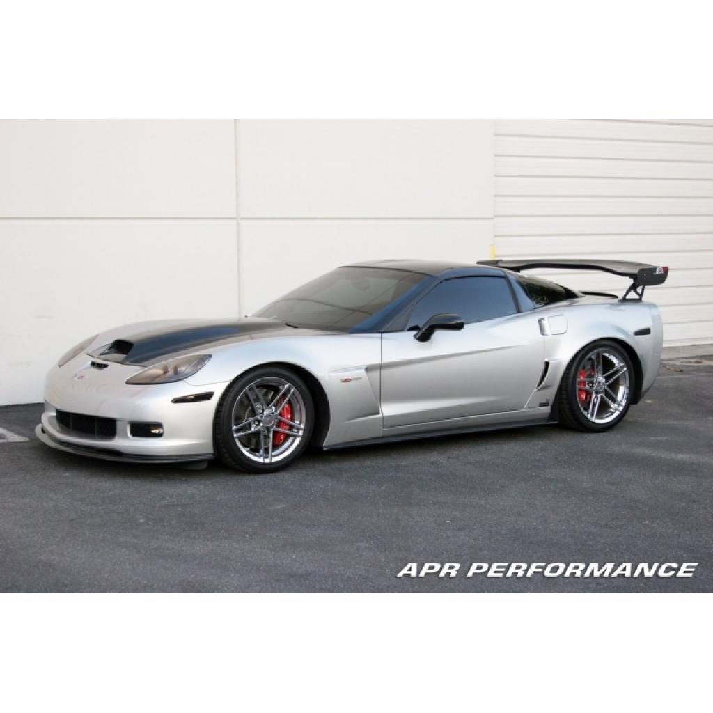 APR Carbon Fibre Side Rocker Extensions for Chevrolet Corvette C6 Z06 & Grand Sport 2006-2013 - image 3