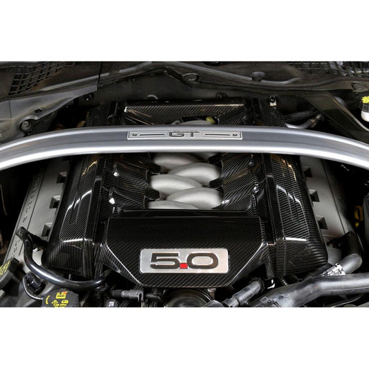 APR Carbon Fibre Engine Cover for Ford Mustang GT 5.0 S550 2015-2017 - image 2