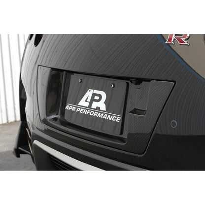 APR Carbon Fibre Number Plate Backing for Nissan GT-R R35 2017-2022 - image 5