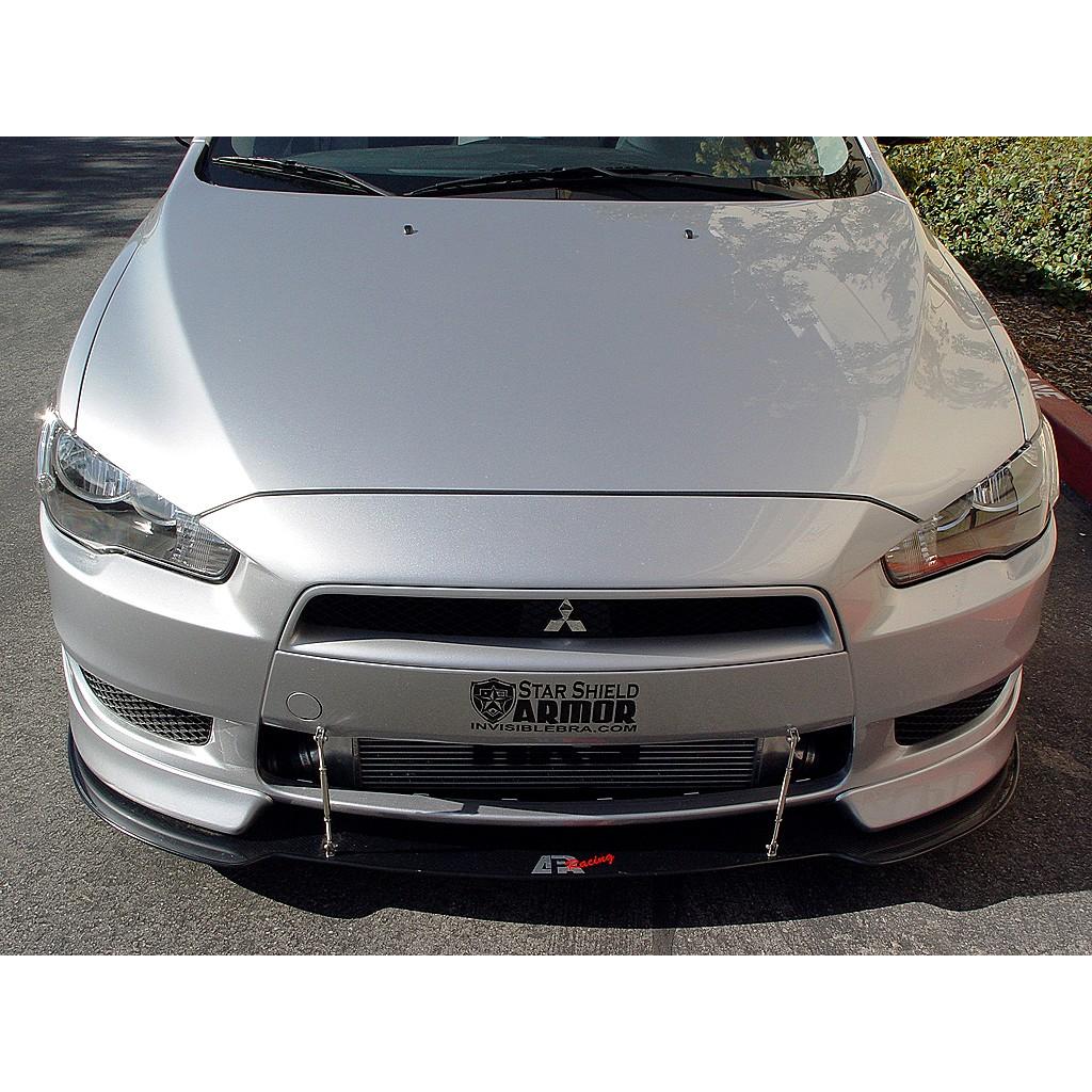 APR Carbon Fibre Front Wind Splitter for Mitsubishi Lancer 2008-2012 - image 3