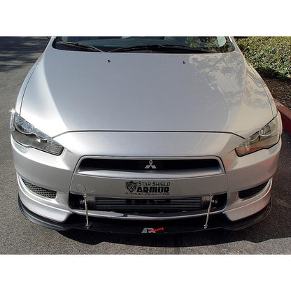APR Carbon Fibre Front Wind Splitter for Mitsubishi Lancer 2008-2012 - image 3
