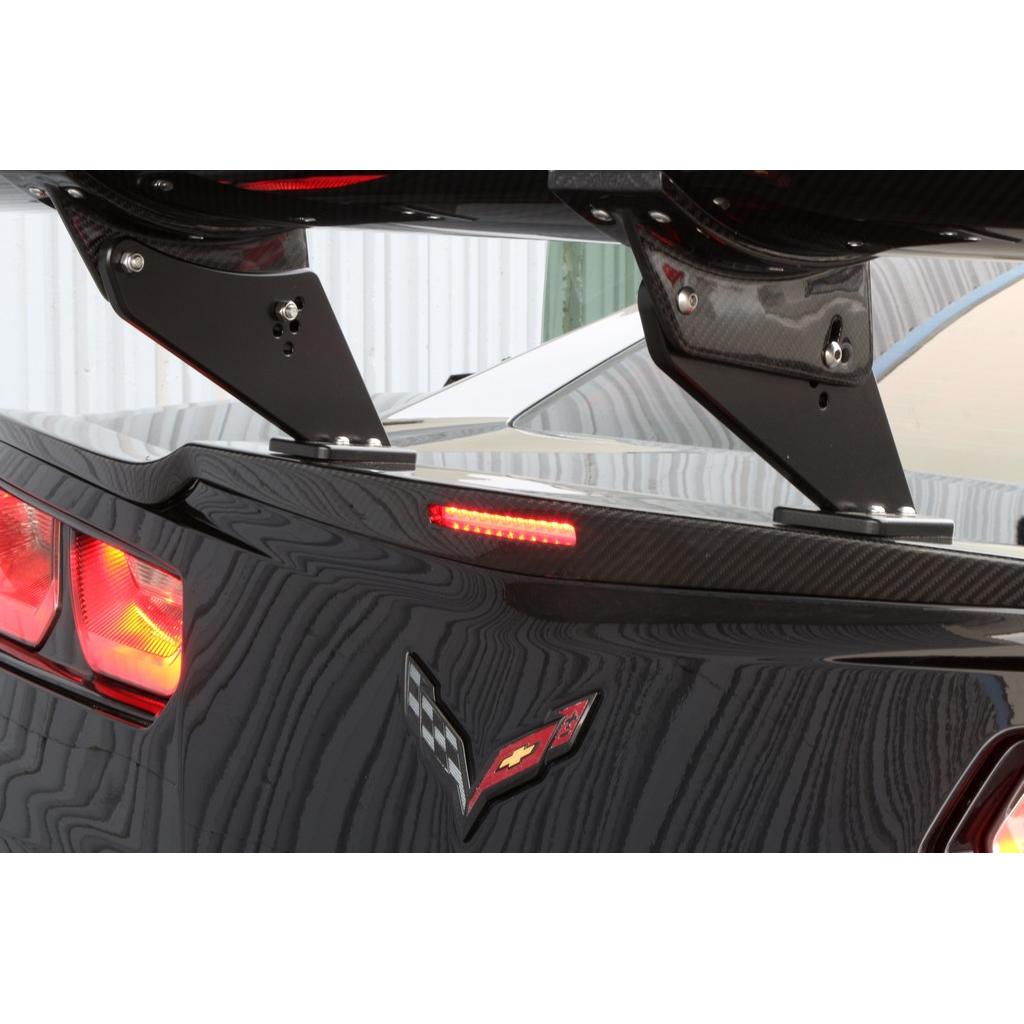 APR GTC-500 Chassis Mount Carbon Fibre Wing for Chevrolet Corvette C7 Z06 & Grand Sport 2015-2019 - image 4