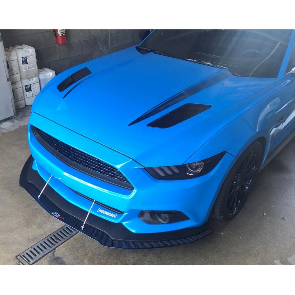 APR Carbon Fibre Front Wind Splitter for Ford Mustang S550 2015-2017 - image 12