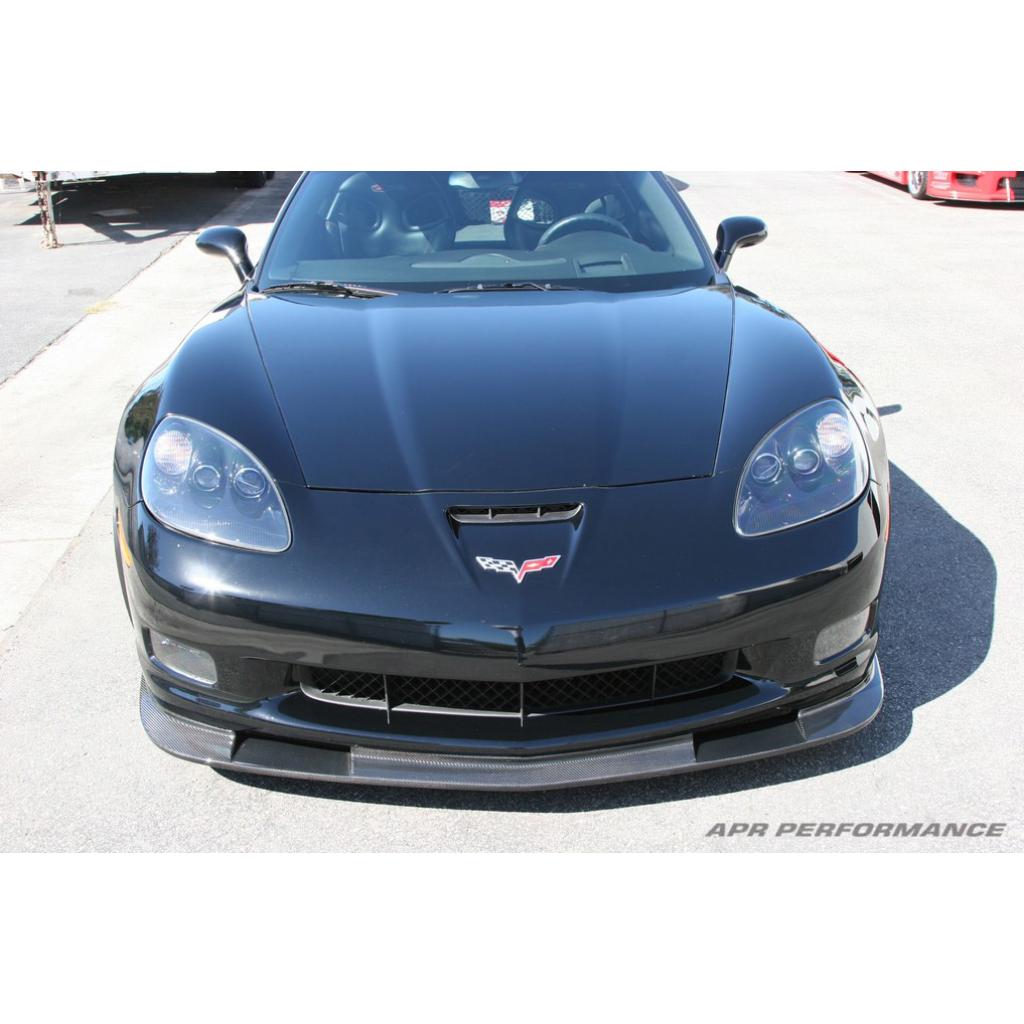 APR Carbon Fibre Front Air Dam V2 for Chevrolet Corvette C6 Z06 & Grand Sport 2006-2013 - image 3