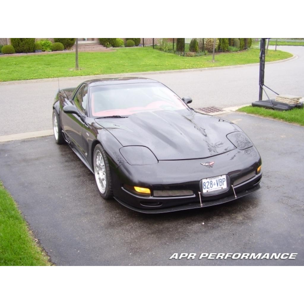 APR Carbon Fibre Front Wind Splitter for Chevrolet Corvette C5 1997-2004 - image 2